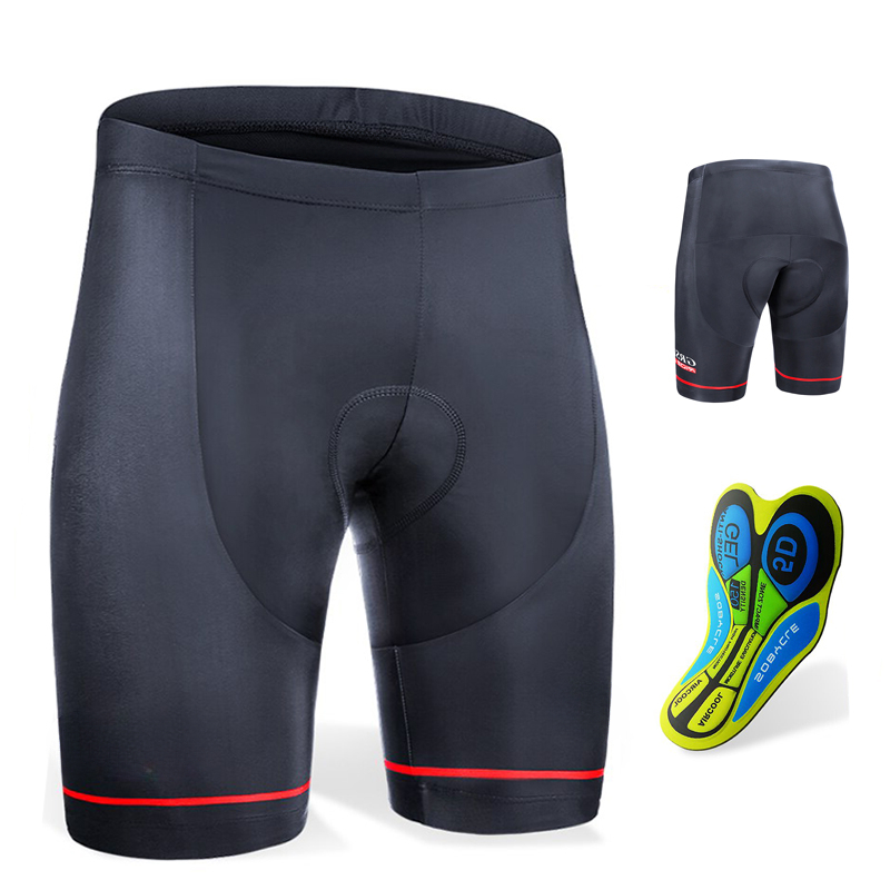 Padded Cycling Shorts 5D Gel - الصيف الدراجات السراويل الرجال السراويل الدراجة