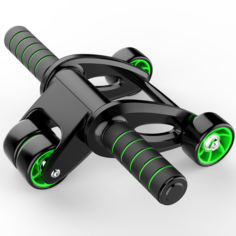 Ab Roller Wheel With Elbow Support - عجلة تمارين البطن بأربع عجلات، نظام
