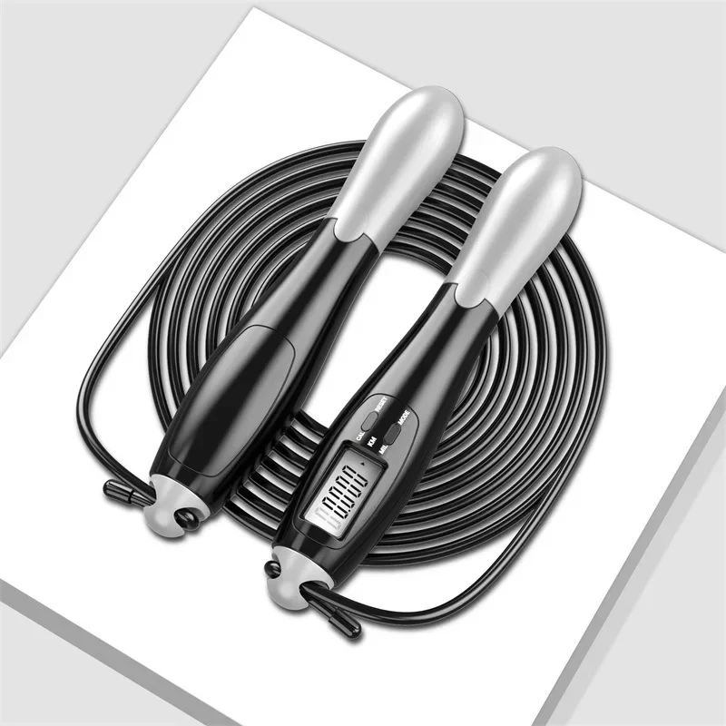 حبل قفز رقمي بشاشة LCD مع عداد - مراجعة Smart Jump Rope Digital Counter وسعره