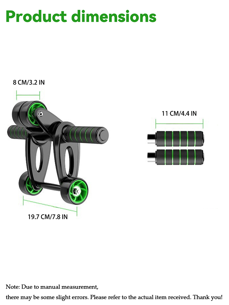 عجلة تمارين البطن بأربع عجلات، - مراجعة Ab Roller Wheel With Elbow Support وسعره